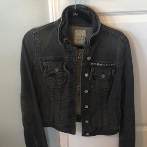 Free People Denim Jean Jacket